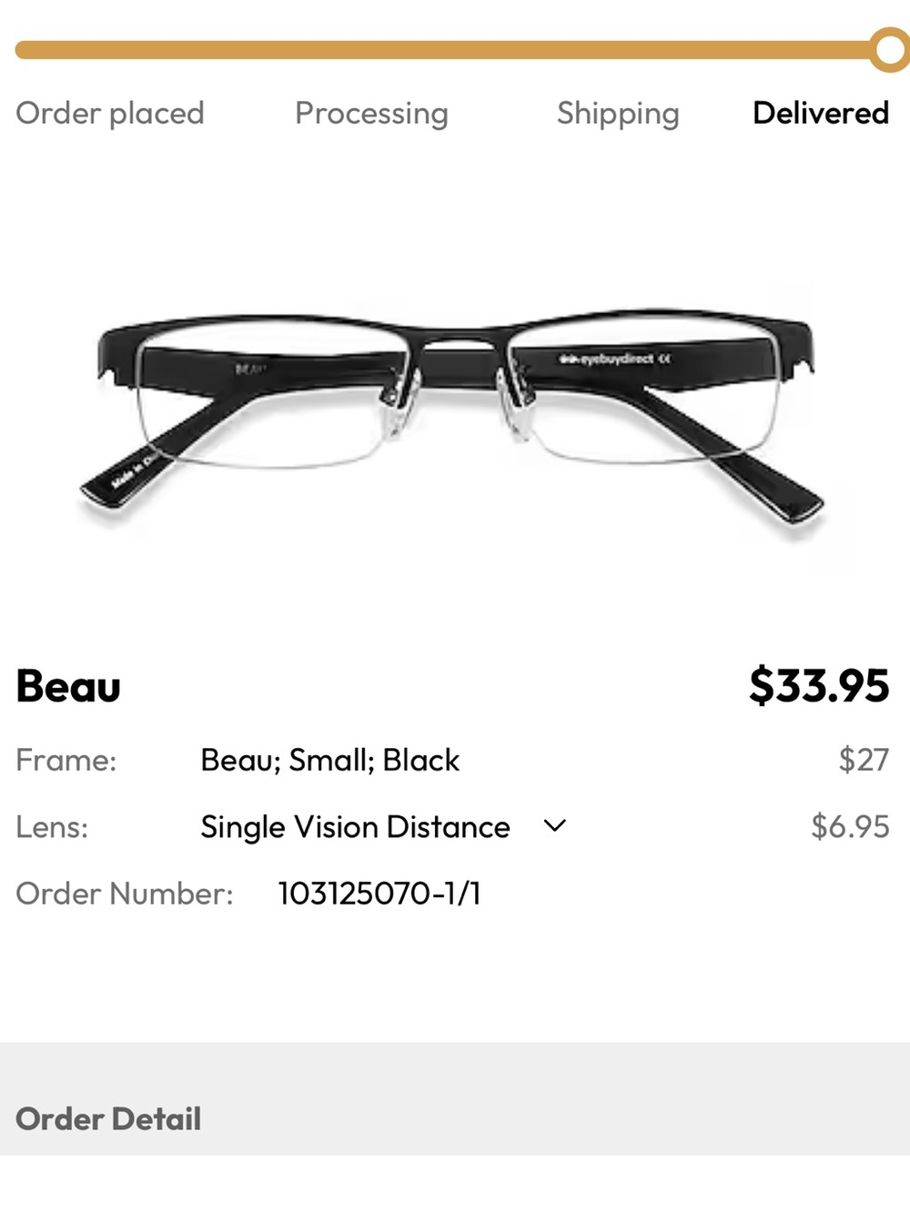 Eyebuydirect glasses beau